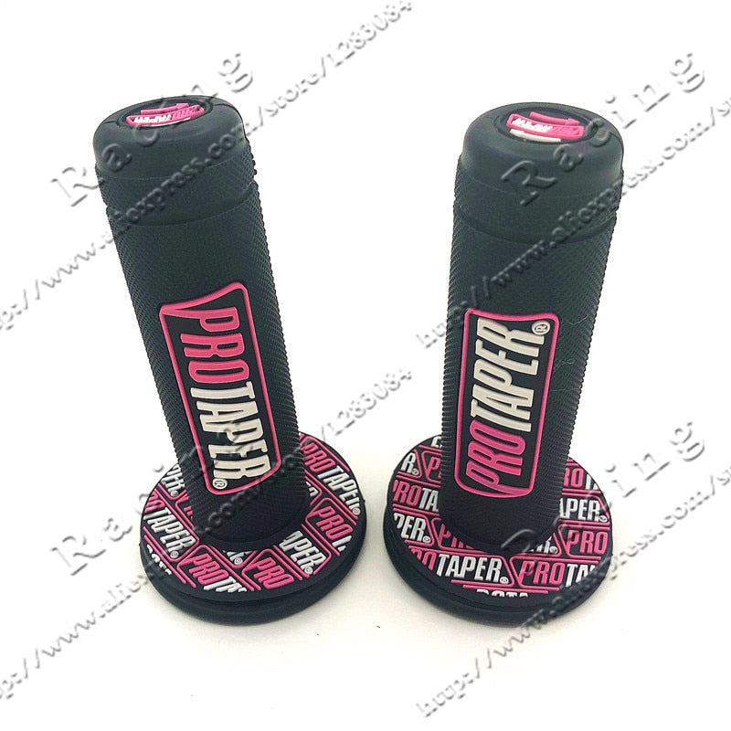 Motorcycle Grips With 1/4 Quick Turn Throttle Settle 1200MM Throttle Cable For PRO TAPER Handlebar Dirt Pit Bike Motocross Parts