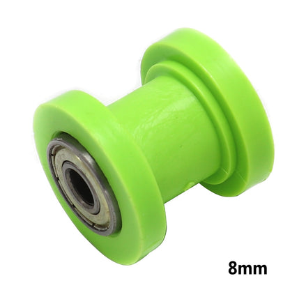 8/10mm Drive Chain Roller Pulley Wheel Slider Tensioner Wheel Guide For Enduro Motorcycle Motocross PIT Dirt Bike ATV CRF CR XR