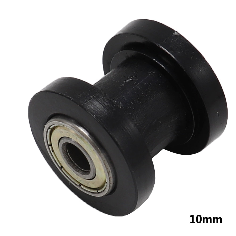 8/10mm Drive Chain Roller Pulley Wheel Slider Tensioner Wheel Guide For Enduro Motorcycle Motocross PIT Dirt Bike ATV CRF CR XR