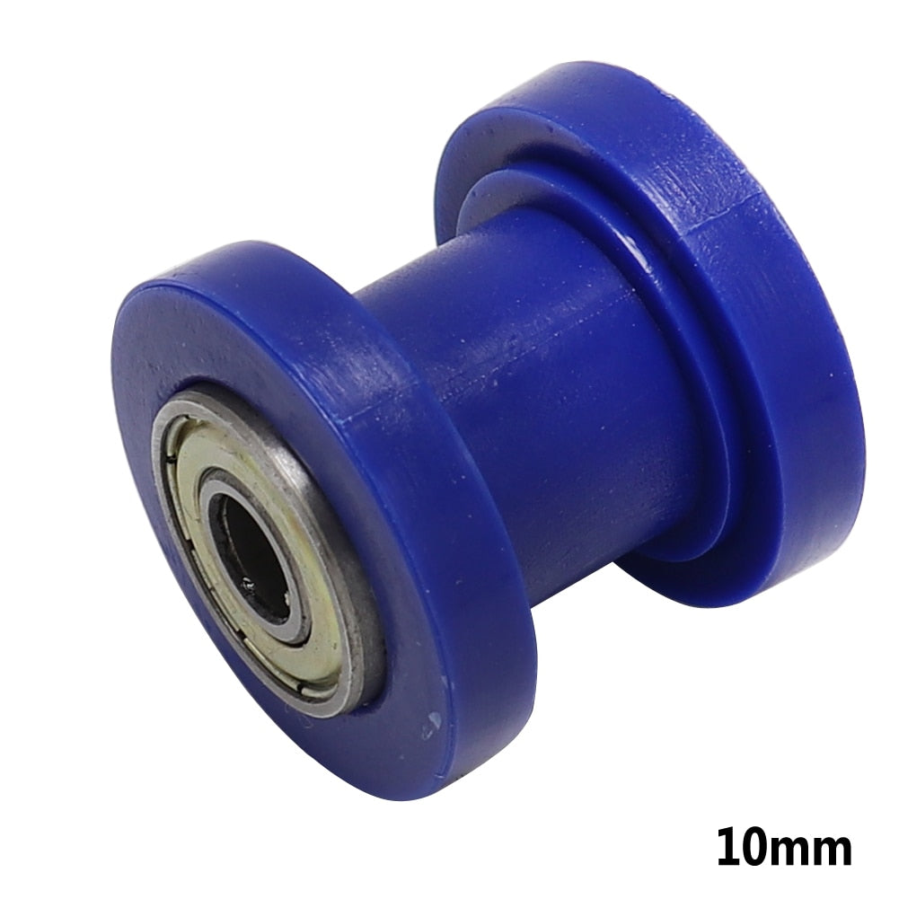 8/10mm Drive Chain Roller Pulley Wheel Slider Tensioner Wheel Guide For Enduro Motorcycle Motocross PIT Dirt Bike ATV CRF CR XR