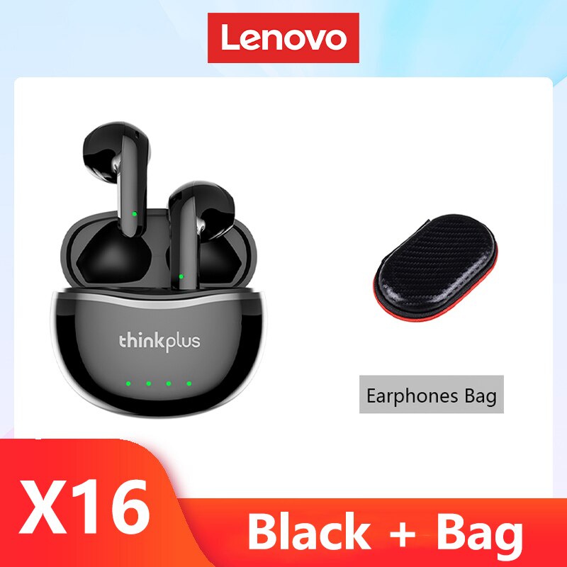 Căști Lenovo X16 Bluetooth 5.2 TWS Wireless Gaming