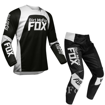 Motocross Racing Dirt MoFox Gear Set Mach For MTB MX ATV Jersey Pants Mountain Bicycle Offroad Mens Kits Motorbike Suit