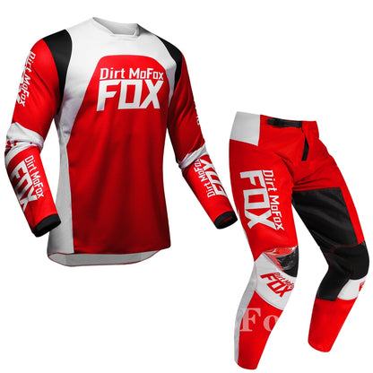 Motocross Racing Dirt MoFox Gear Set Mach For MTB MX ATV Jersey Pants Mountain Bicycle Offroad Mens Kits Motorbike Suit