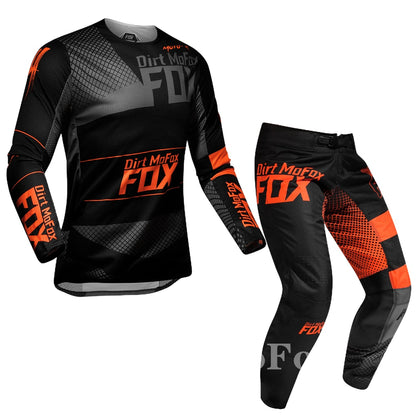 Motocross Racing Dirt MoFox Gear Set Mach For MTB MX ATV Jersey Pants Mountain Bicycle Offroad Mens Kits Motorbike Suit