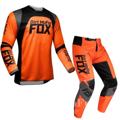 Motocross Racing Dirt MoFox Gear Set Mach For MTB MX ATV Jersey Pants Mountain Bicycle Offroad Mens Kits Motorbike Suit