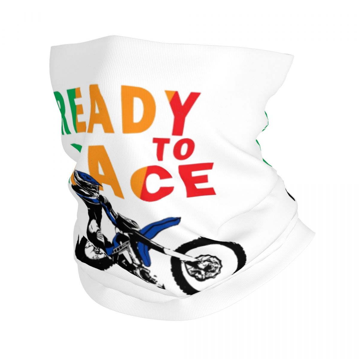 Ready To Race Classic Bandana Neck Cover Printed Motocross Bitumen Bike Life Mask Scarf Multi-use BalaclavasCycling Unisex Adult