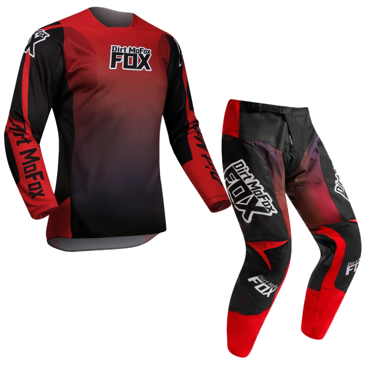 Motocross Racing Dirt MoFox Gear Set Mach For MTB MX ATV Jersey Pants Mountain Bicycle Offroad Mens Kits Motorbike Suit