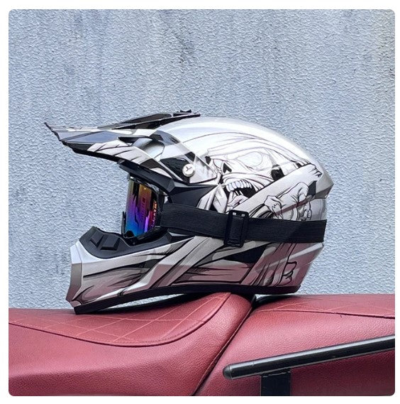 Casca Motocross ATV Downhill + Ochelari