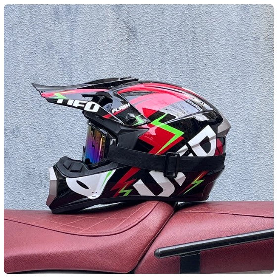 Casca Motocross ATV Downhill + Ochelari