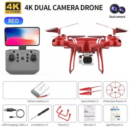 New KY101 Drone HD WIFI Transmission GPS Fpv Drones Air Pressure Fixed Height Four-axis Aircraft