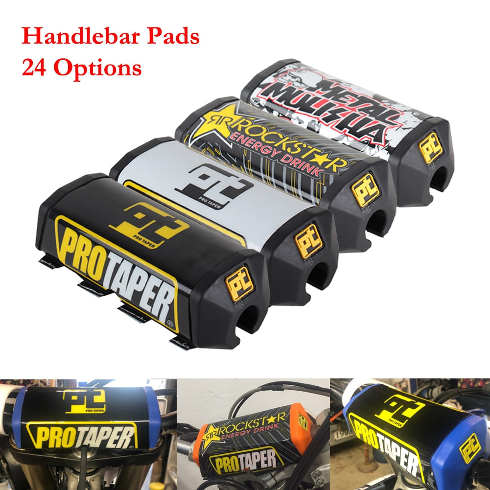 For Pro Taper 2.0 Square Handlebar Bar Pad Sponge Chest Protector Cross Bar Fit 1-1/8 Handle bar Motorcycle Pit Bike Motocross